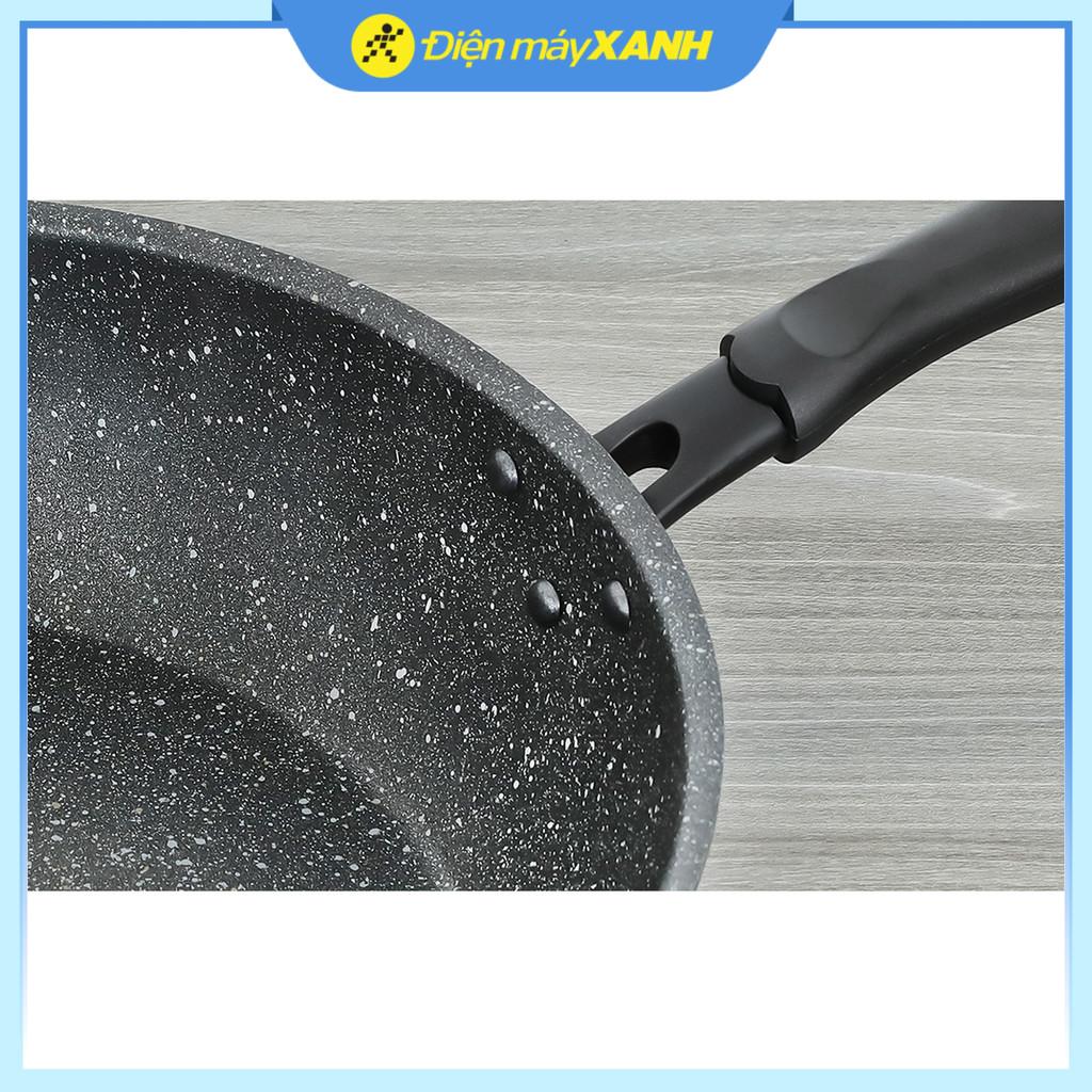 Chảo nhôm sâu chống dính đáy từ 30cm Sunhouse SHS30MRD - Hàng Chính Hãng