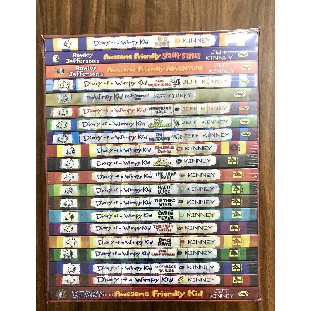 Diary of a wimpy kid bộ nhập box set collection