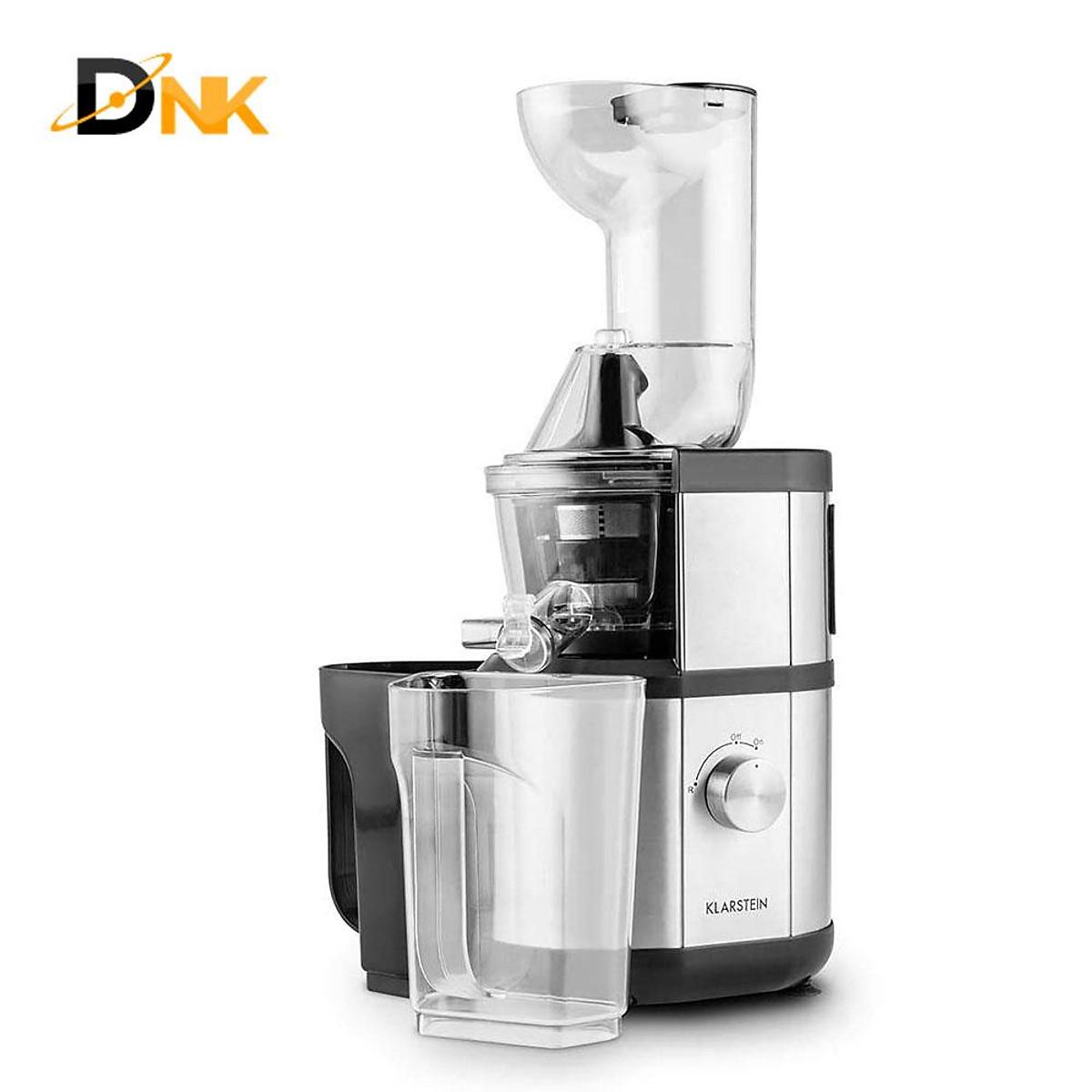 Máy Ép Chậm Klarstein Fruitberry Slow Juicer, Máy Ép Trái Cây Hoa Quả Công Suất 400W, Dung Tích 1L, Nhập Đức, BH12 Tháng