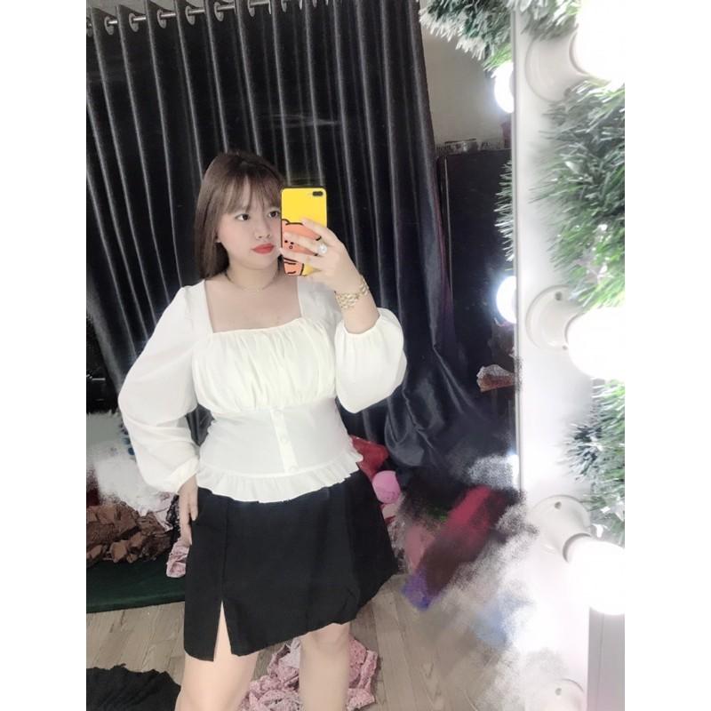 Áo tay dài nút bọc 60-90kg