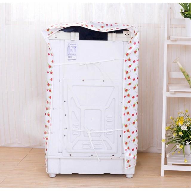 Aó trùm máy giặt vải trong suốt CỬA TRÊN kích thước 60x56x83