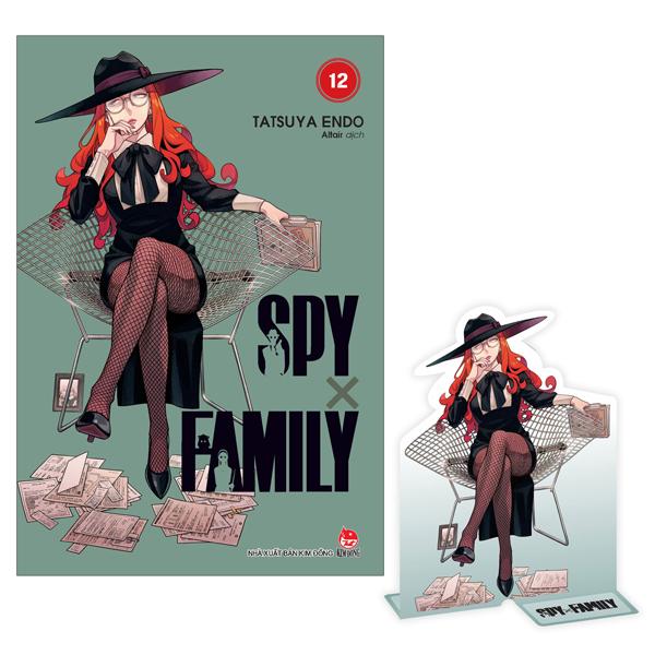 Sách - Spy X Family - Tập 12 - Tặng Kèm Standee PVC