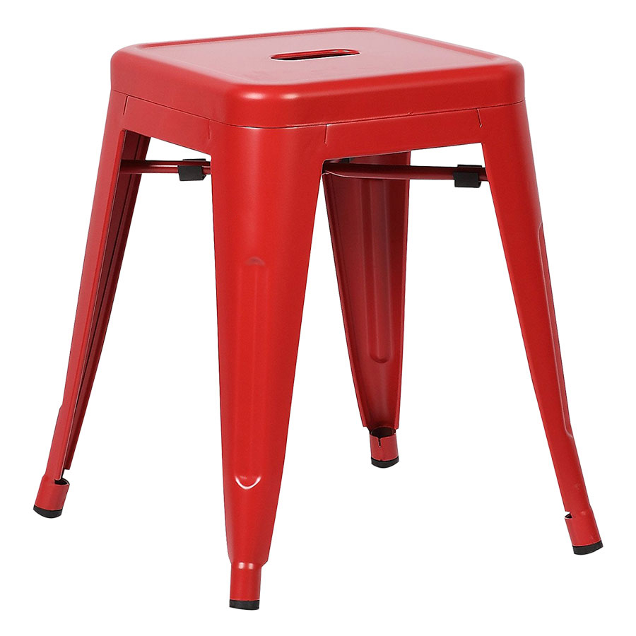 Ghế Thép Sơn Tĩnh Điện Tolix Stool Lavaco 3202R - Đỏ