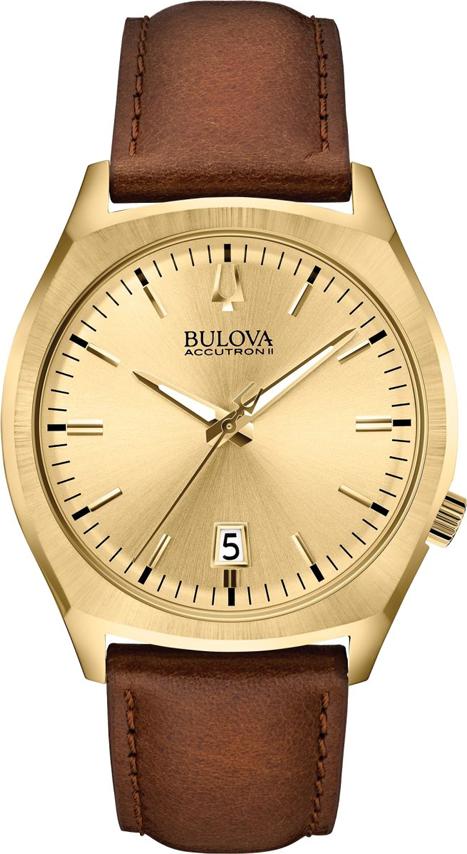 Đồng Hồ Nam Dây Da BULOVA 97B132 (41mm) - Nâu