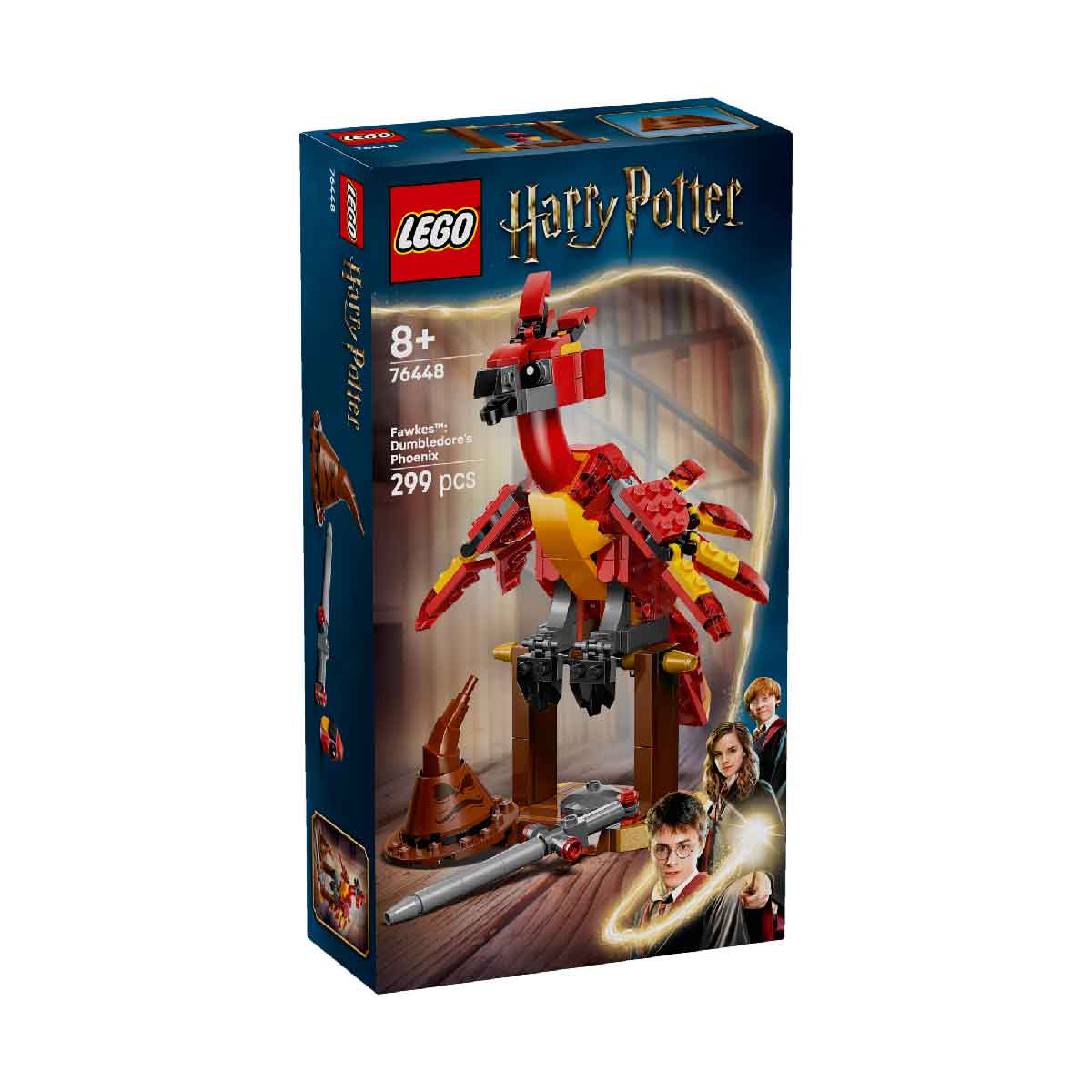 LEGO HARRY POTTER 76448 Đồ Chơi Lắp Ráp Phượng Hoàng Lửa Của Dumbledore (299 chi tiết)