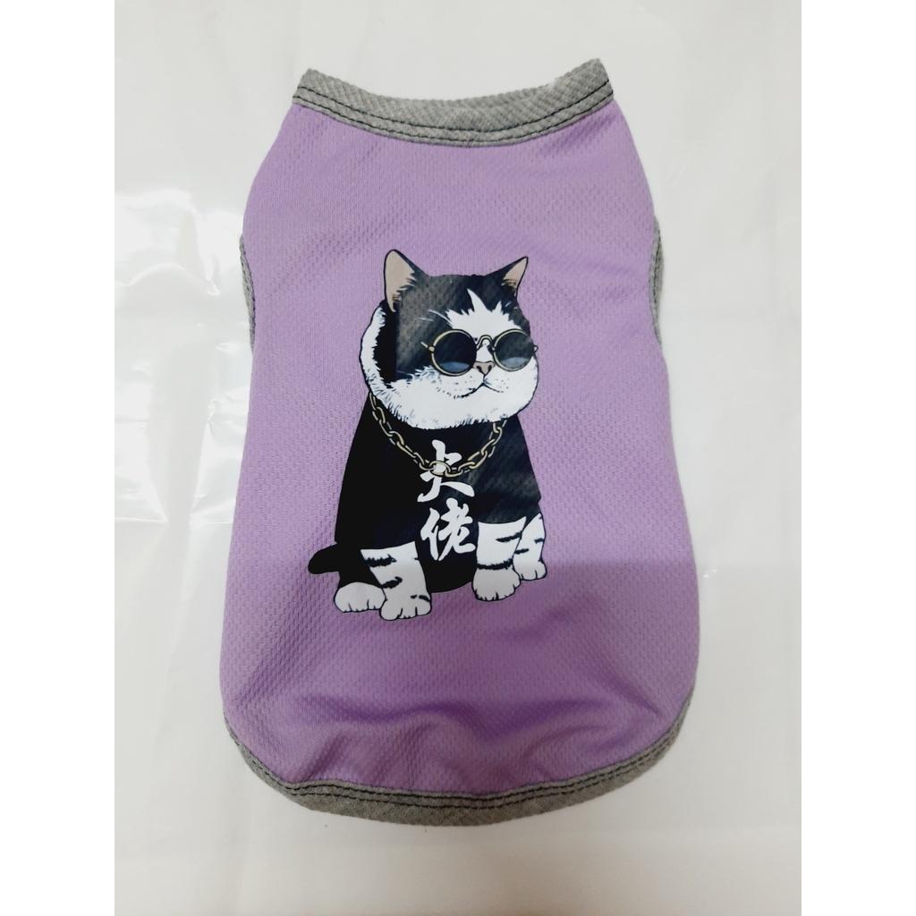 Quần áo chó mèo, Áo Thun Ba Lỗ Mùa Hè Cho Chó Mèo