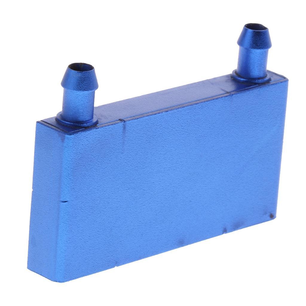 Aluminum Water Cooling Block for CPU Graphics Radiator Heatsink 40x80mm Wide