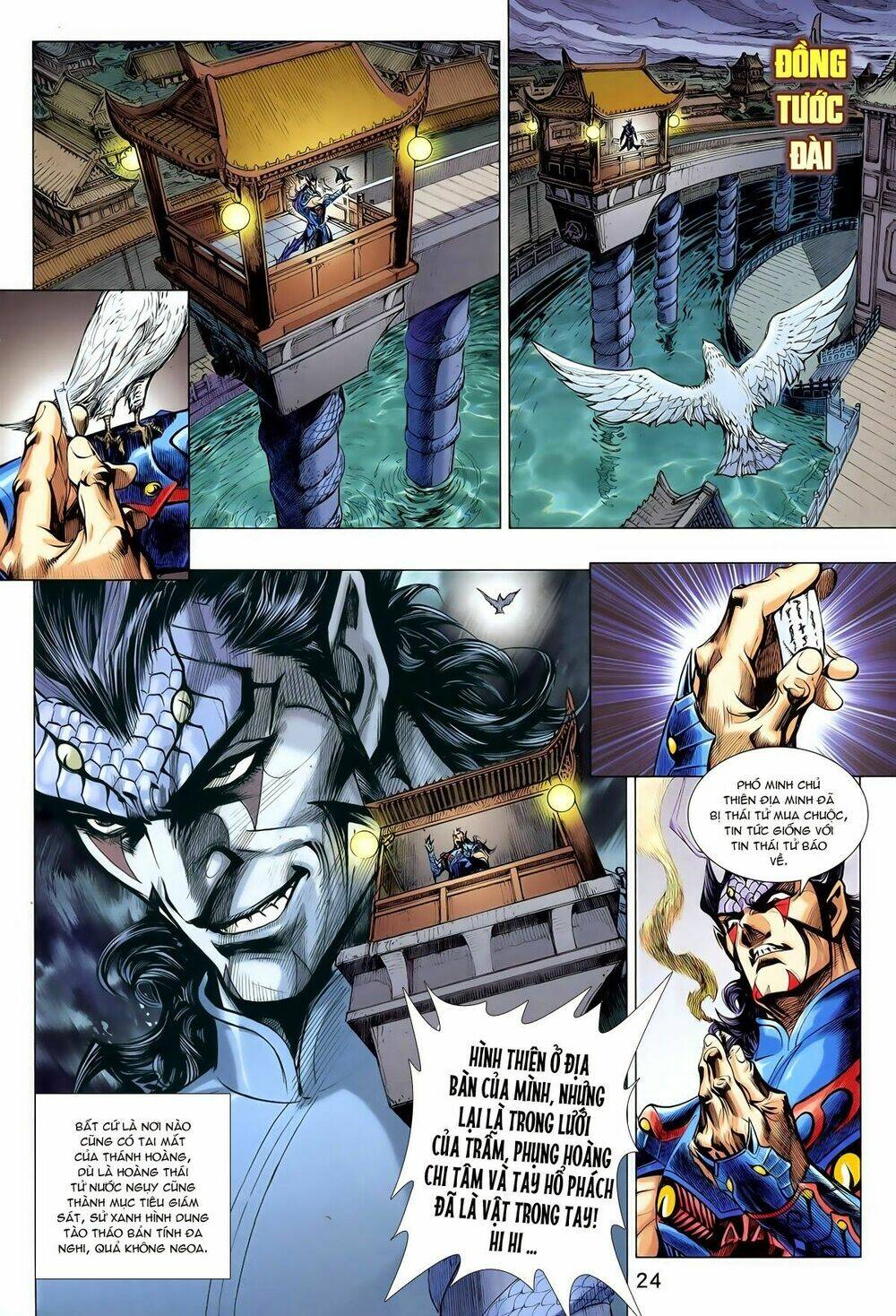 thần binh vấn thiên chapter 21 24