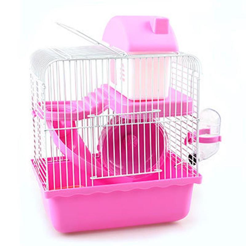 Lồng nuôi hamster hoàng tử 2 tầng nhiều màu sắc cho bạn tha hồ lựa chọn