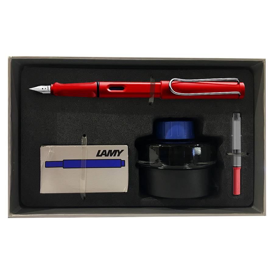 Bộ Lamy Safari Gift Set Combo 4 In 1 (Red) - GS0716