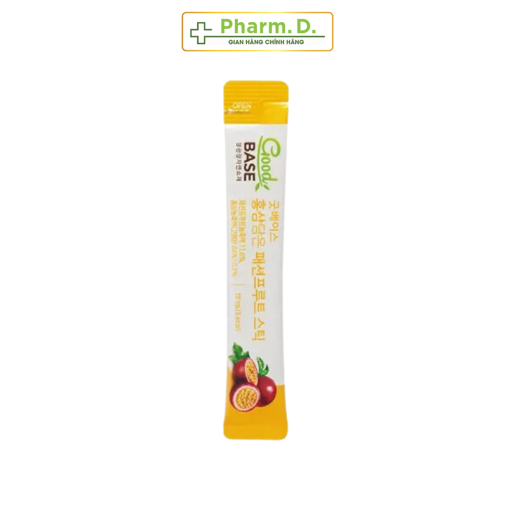 Nước Hồng Sâm Hàn Quốc Goodbase Vị Chanh Dây Hỗ Trợ Sức Khỏe KGC Cheong Kwan Jang
