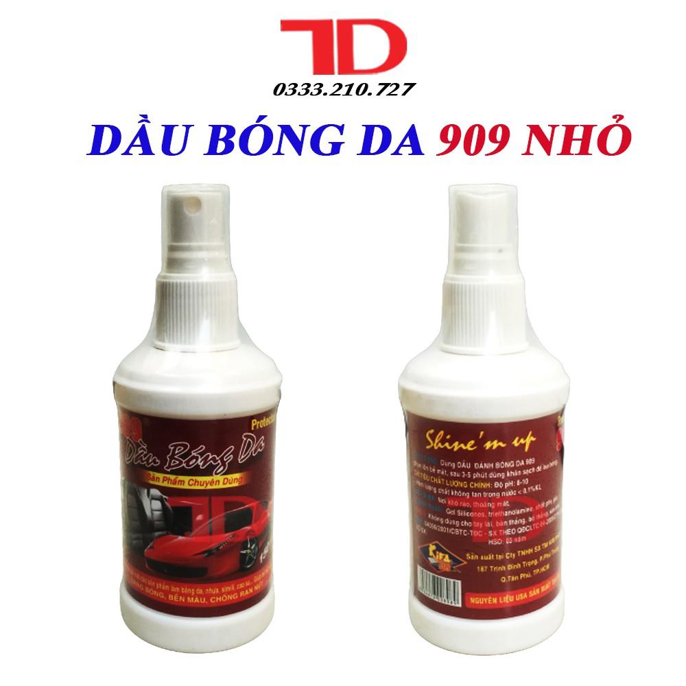 Chai Xịt Bóng Bảo Vệ Bề Mặt 909 Kira, dầu bóng da chuyên dụng