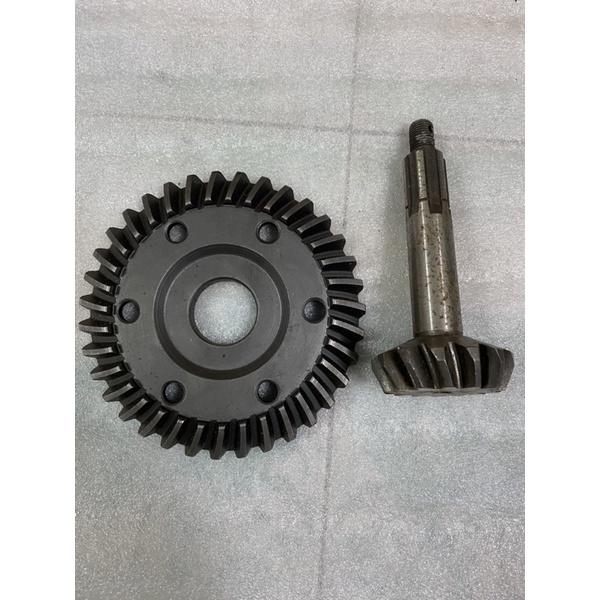 Bộ bánh răng cùi dứa,cùi thơm 14/35 cầu nhanh,dùng thay thế lắp ráp cho cầu liền,cầu rút,cầu bổ đôi,cầu sọ.14 và 35 răng