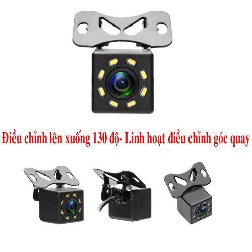 CAMERA LÙI CHỐNG NƯỚC 8 LED VUÔNG