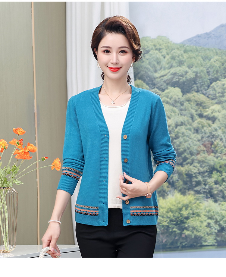 Hình ảnh Áo len nữ, áo khoác cardigan chất liệu len dày mịn, kiểu dáng thanh lịch sang trọng ARCTIC HUNTER