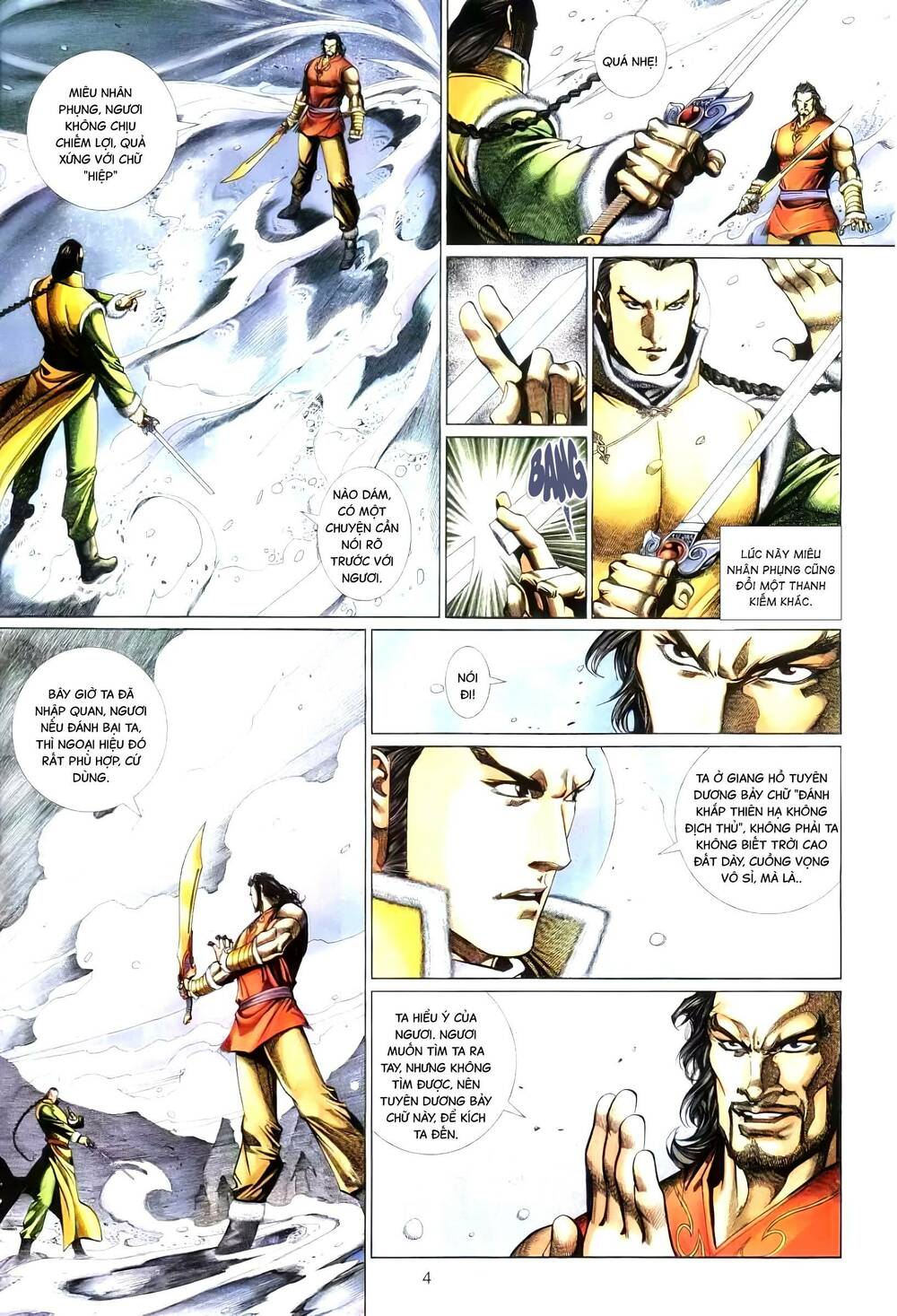 tuyết sơn phi hồ - mã vinh thành chapter 3 4