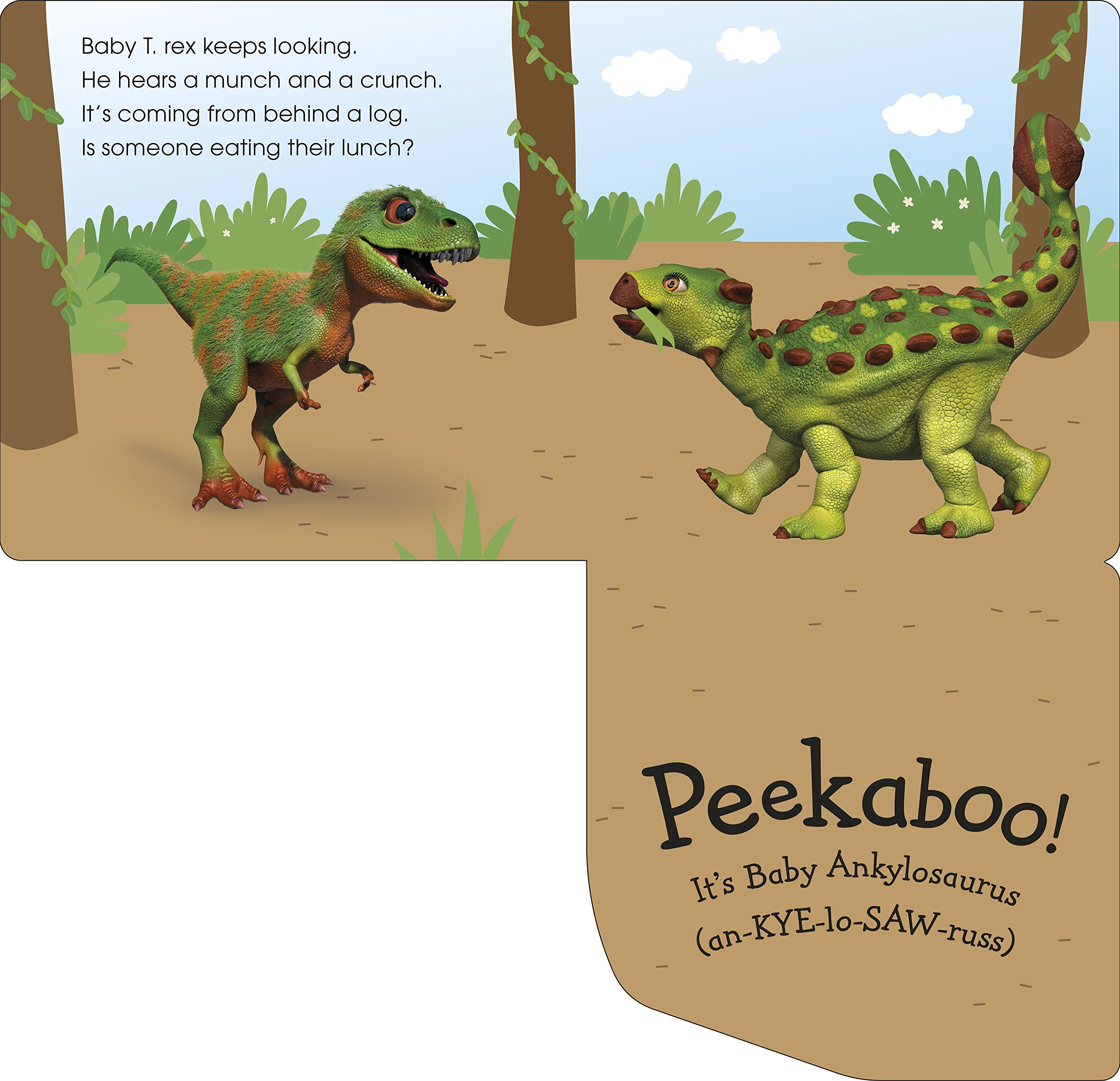 Pop-Up Peekaboo! Baby Dinosaur