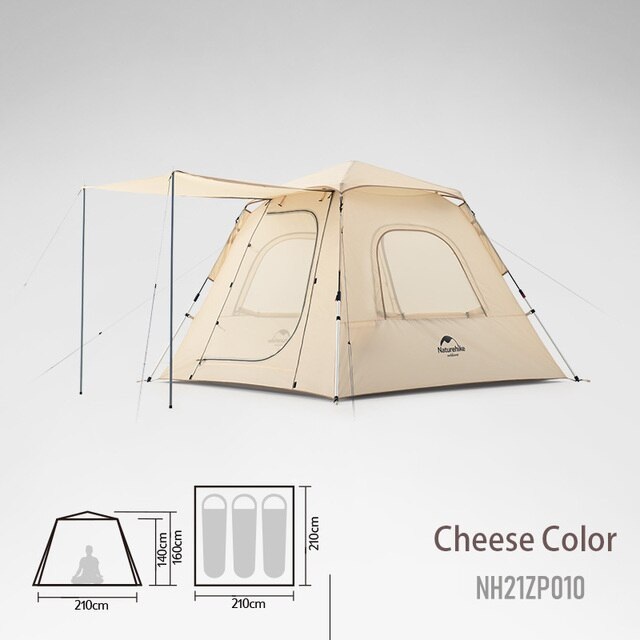 Lều 3 người Ango NH21ZP010 (UPF 50+ Ango pop up tent for 3 man (with hall pole) )