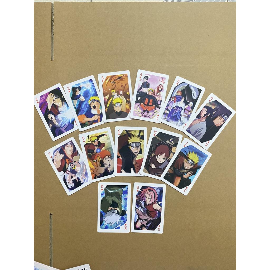 Set 5 Ảnh Thẻ Nhân Phẩm NARUTO Pack Card In Hình Nhân Vật Anime - ĐẠI CHIẾN LÀNG LÁ