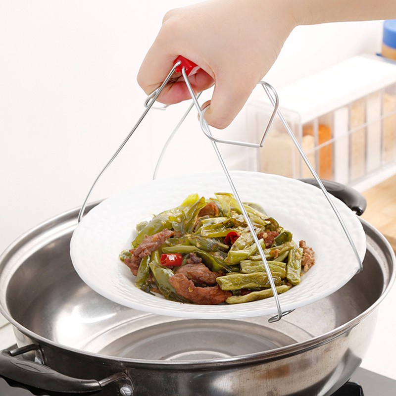 Kẹp Nhấc Nồi Đĩa Tô Inox V2 Mẫu Mới H230-C