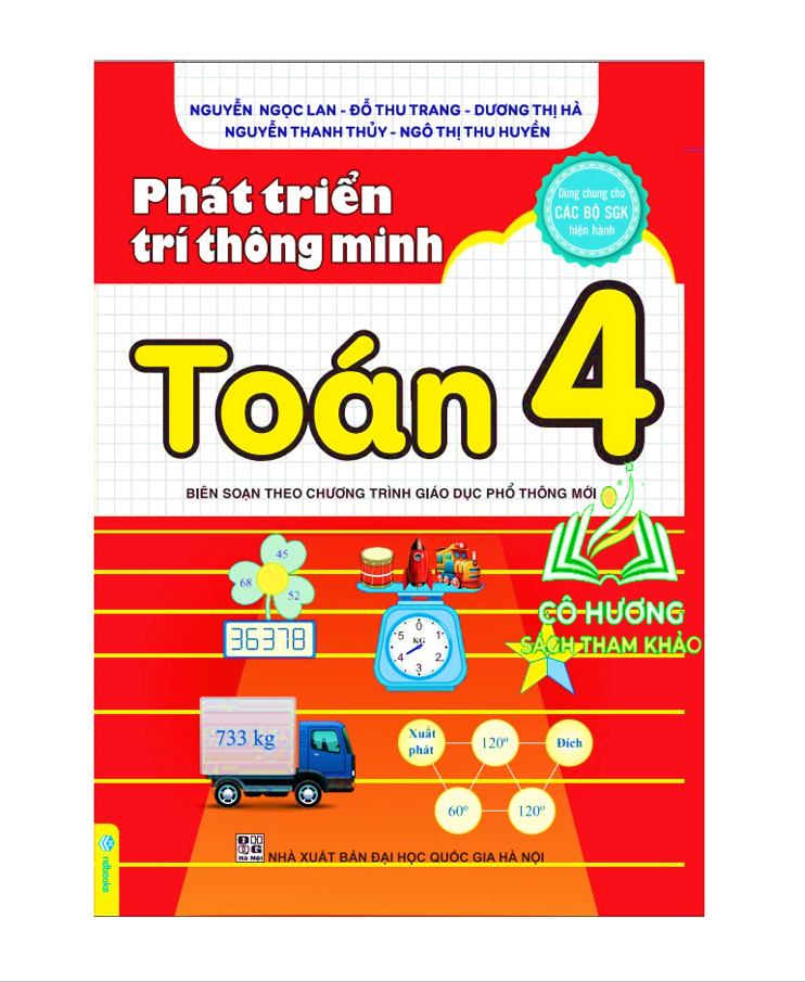 Sách - Phát Triển Trí Thông Minh Toán 4 - Biên soạn theo chương trình GDPT mới - ND