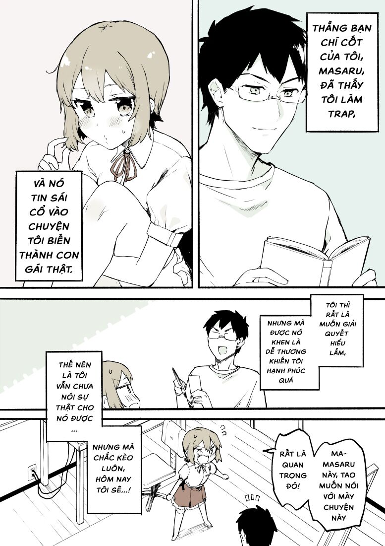 mình không thể ngừng crossdress được... chapter 3 1