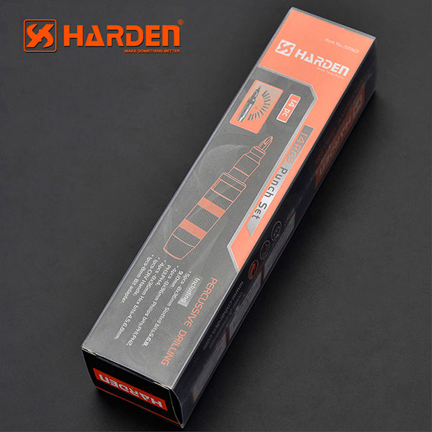 Bộ Tô Vít Đóng 14 Chi Tiết HARDEN 550641, Hàng Chính Hãng, Tay Cầm Làm Bằng Thép Công Cụ Tôi Luyện, Bits làm bằng Thép CRV, Mạ Điện Chống Gỉ, Độ Cứng Cao. Sản Phẩm Đựng Trong Hộp Sắt Tiện Lợi Và Bề Đẹp. Kích Thước 20 x 8 x 6 Cm