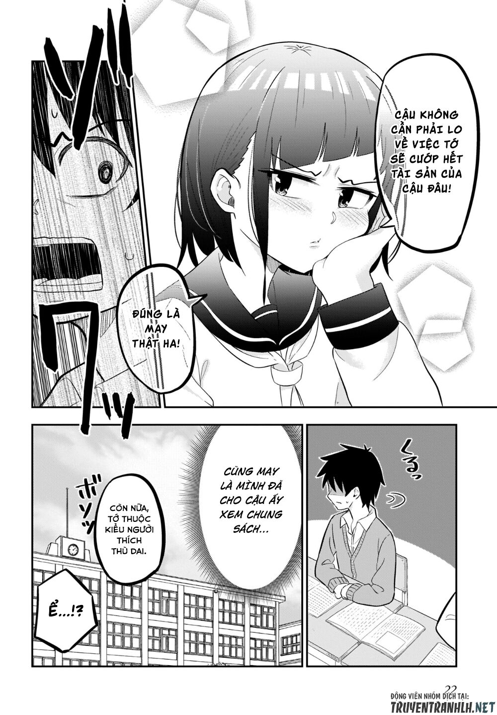 tanaka-san trong lớp tôi thật sự là siêu đáng sợ chapter 2 4