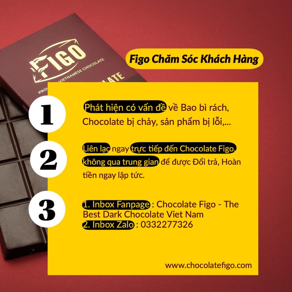 Dark Chocolate 85% cacao less sugar 50g Figo