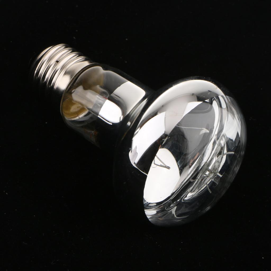 Reptile Brooder UVA Heating Lamp Bulb Lightbulb for Frog Snake Lizard Dragon E27, Heating Lamp