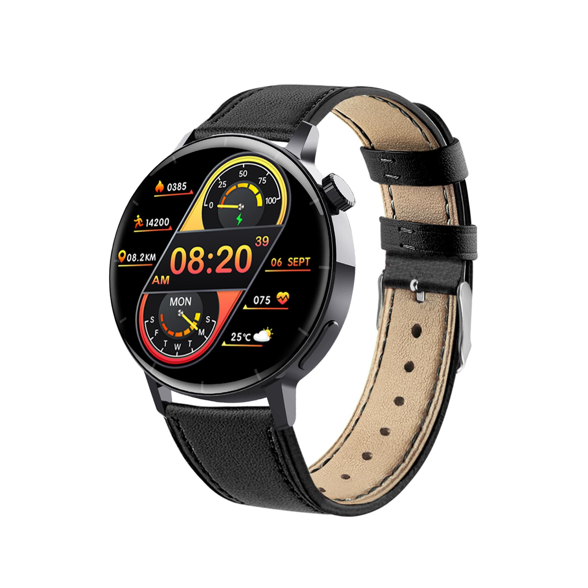 2023 Mới AMOLED Cuộc Gọi Bluetooth Đồng Hồ Thông Minh Nam 600Mah Pin Lớn 100 Thể Thao Theo Dõi 3ATM Đồng Hồ Thông Minh Smartwatch Chống Nước Người Đàn Ông