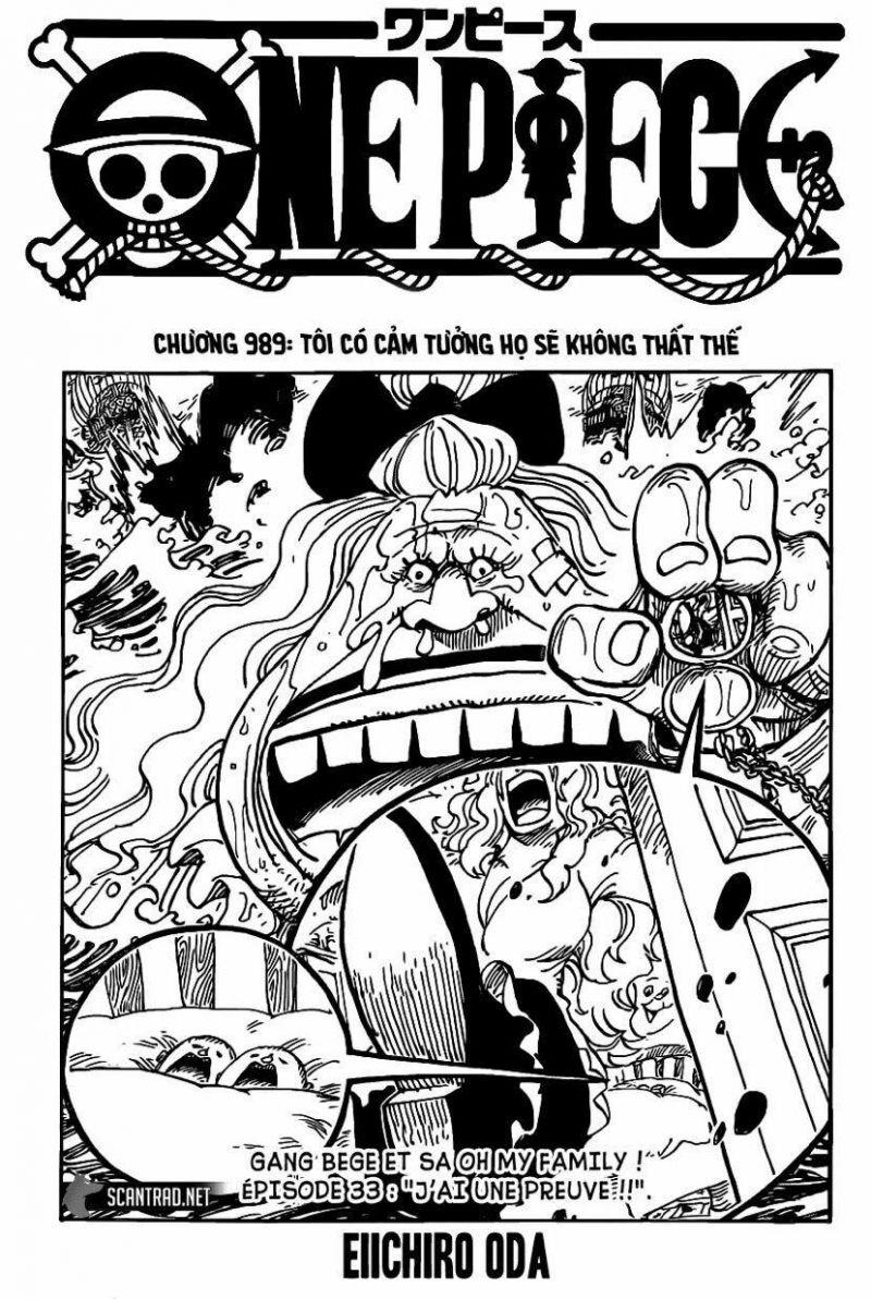đảo hải tặc - one piece chapter 989 1
