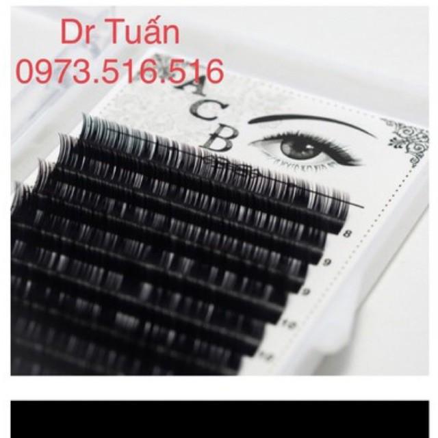 Mi khay độ cong D - dùng để nối volume, classic, tạo fan -dụng cụ nối mi - mr Tuấn