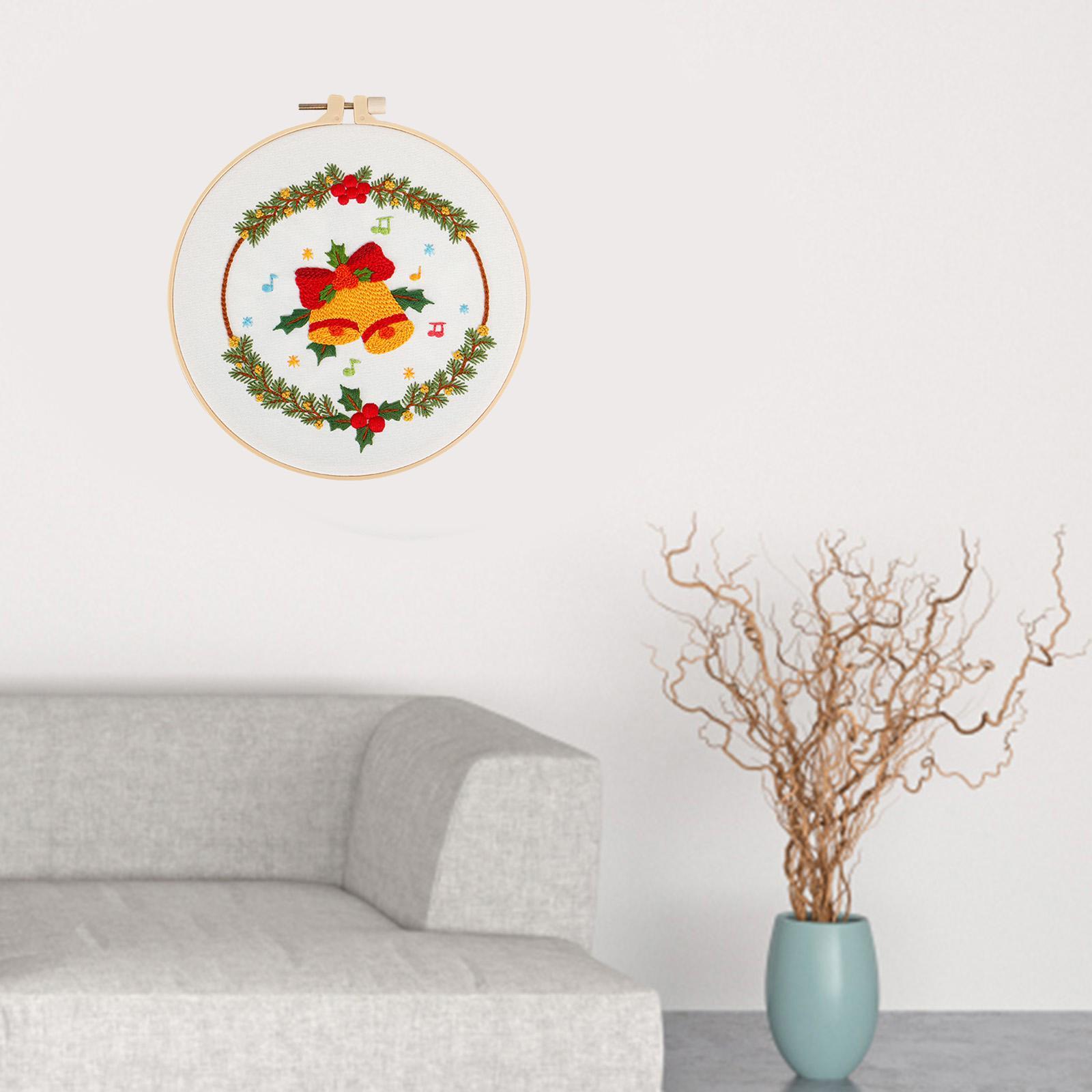Christmas Embroidery Cross Stitch Set for Adults