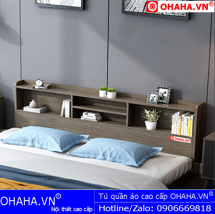 Giường ngủ cao cấp OHAHA (GN105)