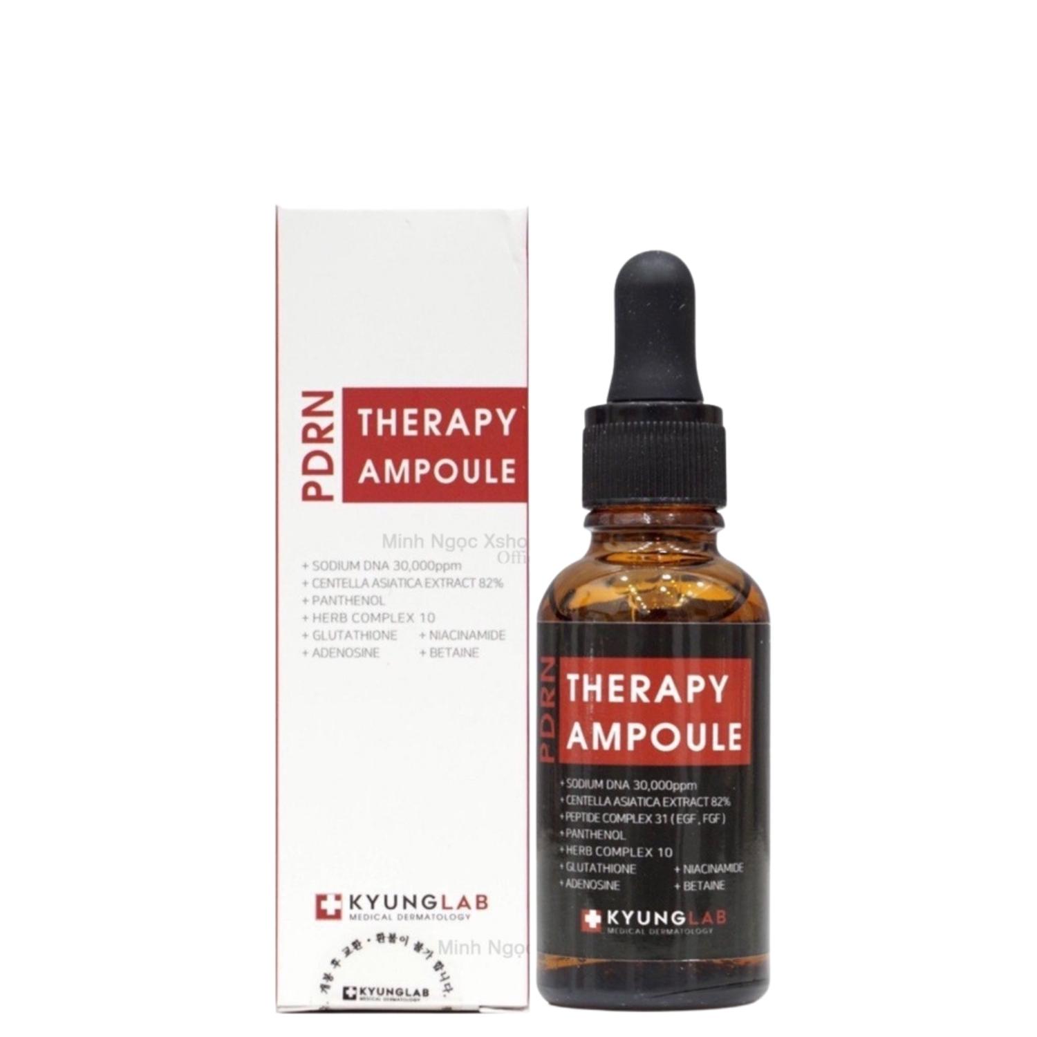 Tinh chất tế bào ngăn ngừa lão hóa da KYUNG LAB PDRN THERAPY AMPOULE 30ml Hàn Quốc