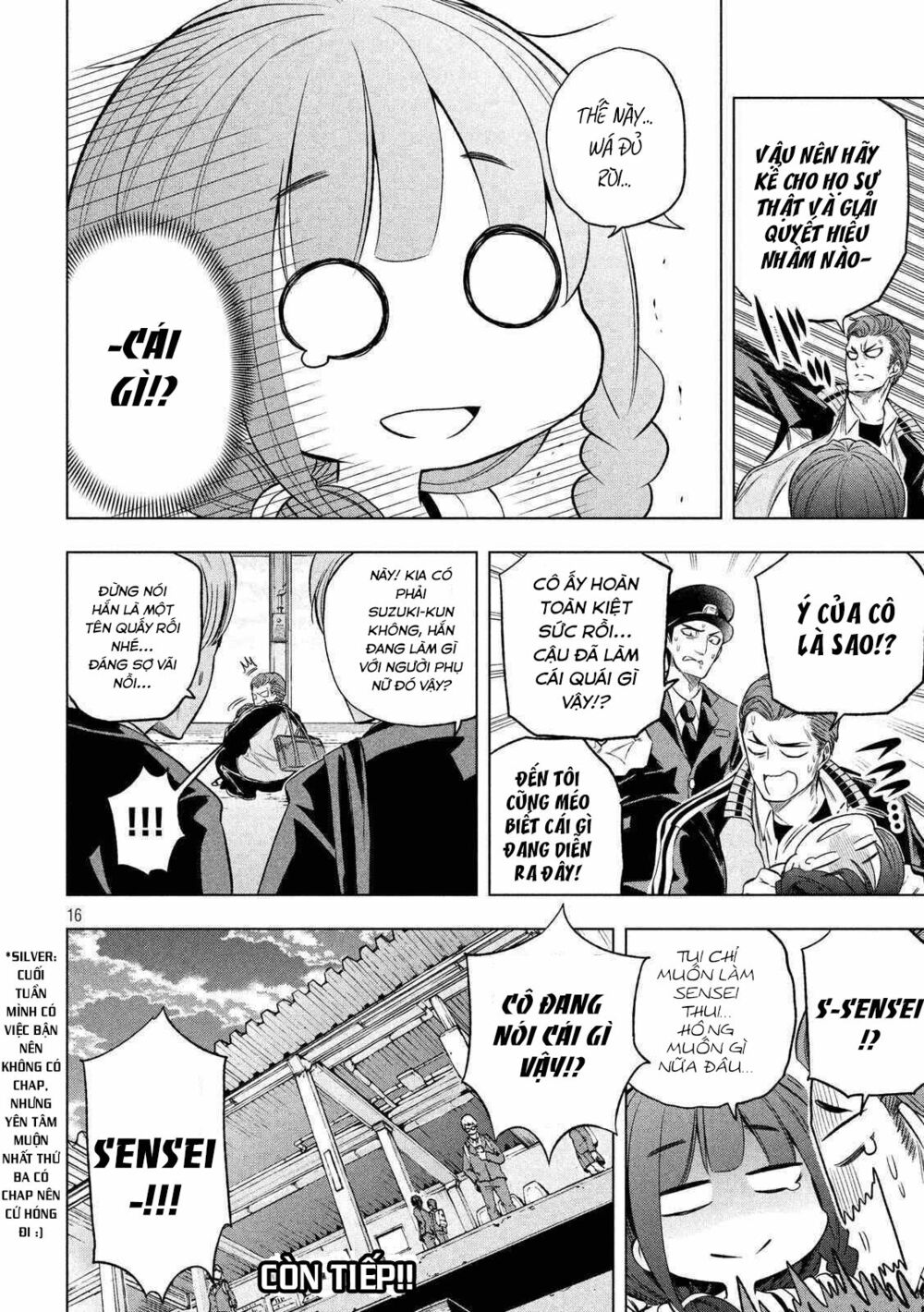 thế quái nào cô giáo lại ở đây!? chapter 12 15