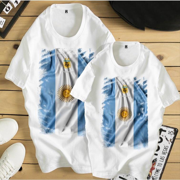 Áo thun bóng đá vải cotton, mặc thoáng mát, form slimfit đẹp, mẫu ATGD15- Thời Trang Waoo