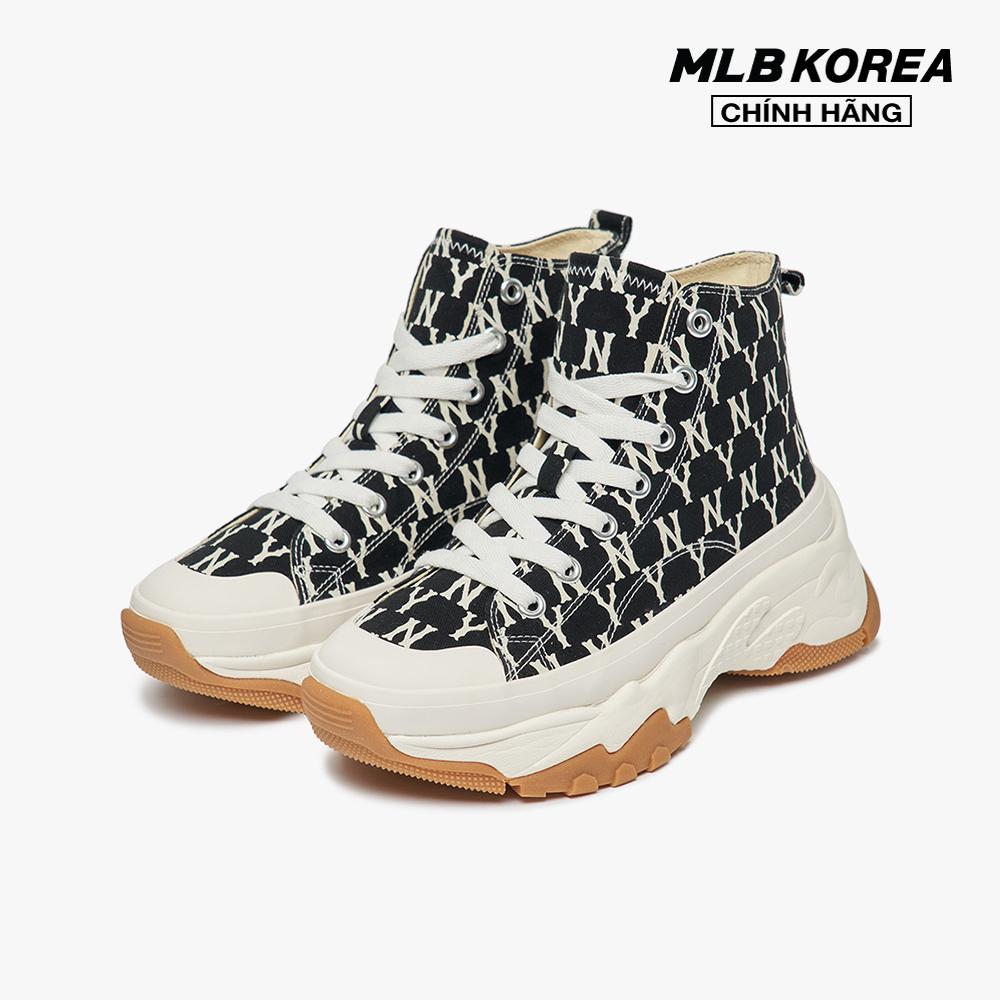 MLB - Giày sneakers cổ cao thời trang Monogram Chunky 3ASHU331N-50BKS