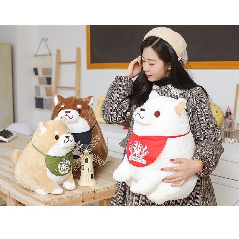 Gấu bông chó Shiba Inu dễ thương BiBi - Đồ chơi dễ thương - Thú bông sang trọng