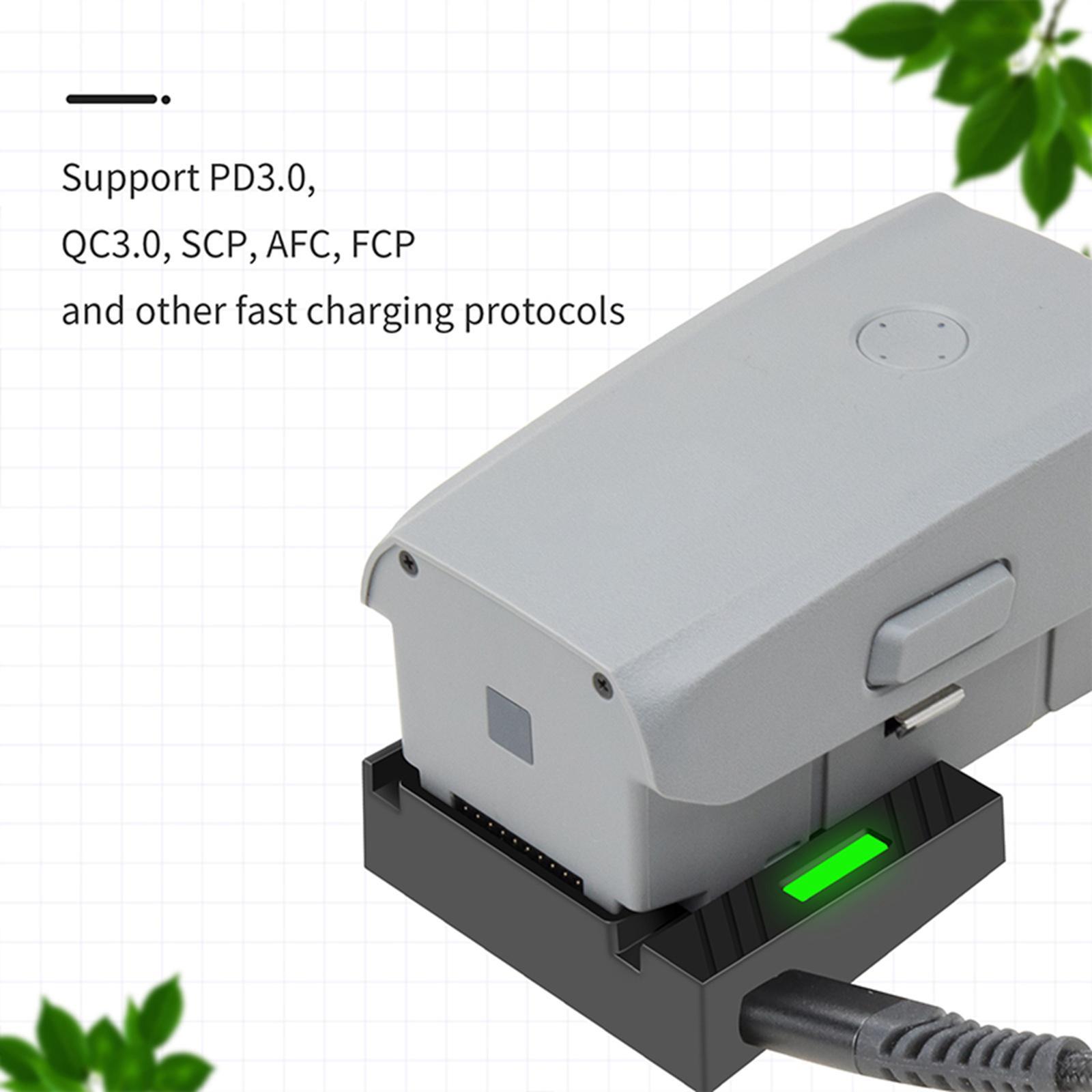 For DJI MAVIC AIR 2/AIR 2S Charger Single-Channel Rechargeable Battery USB Charger QC3.0