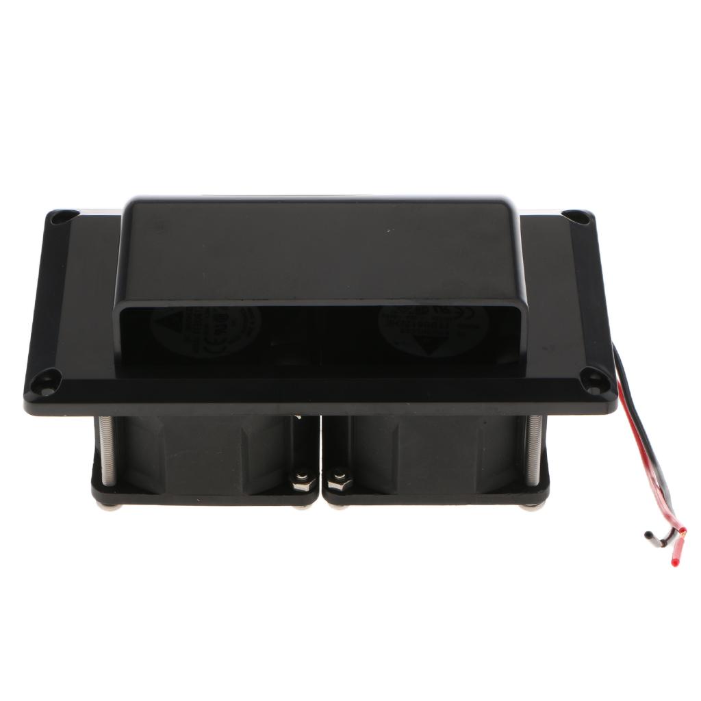 White Roof Exhaust Fan Vent Kit Camper Trailer RV  Part