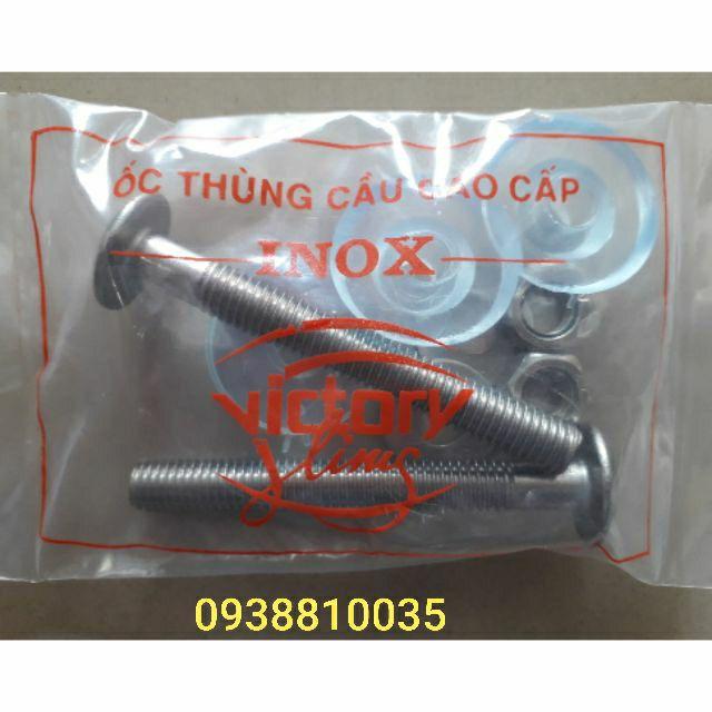 Ốc vít nối két nước với thân bàn cầu