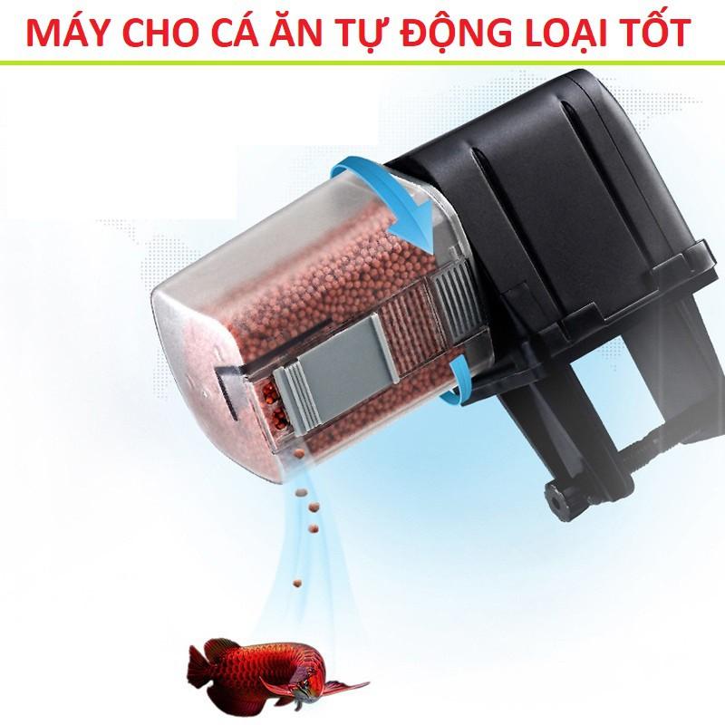 Máy cho cá ăn tự động có hẹn giờ , đèn chiếu bể cá loại tốt