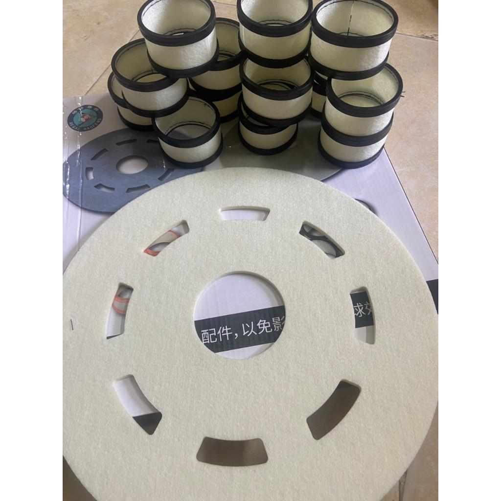 Máy Lau 16 bi Nhập Khẩu - Bộ lót nỉ lau bi Nhập Khẩu Chính Hãng