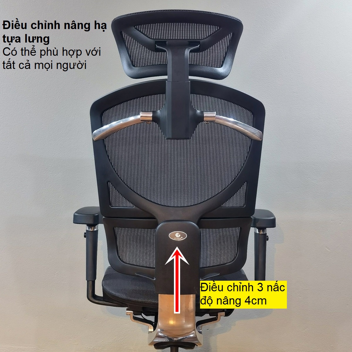 Ghế lưới văn phòng Ergonomic GTChair I-see