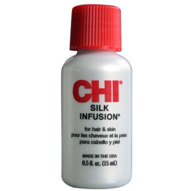 Tinh dầu bóng tóc CHI Infusion Silk 15ml chính hãng Mỹ