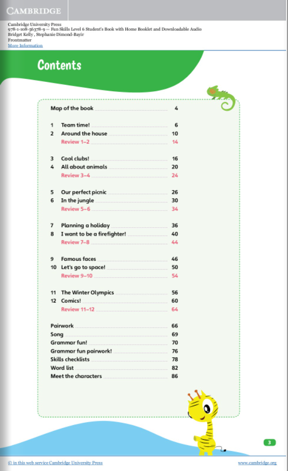 Fun Skills Level 6 Student's Book With Home Booklet And Downloadable Audio