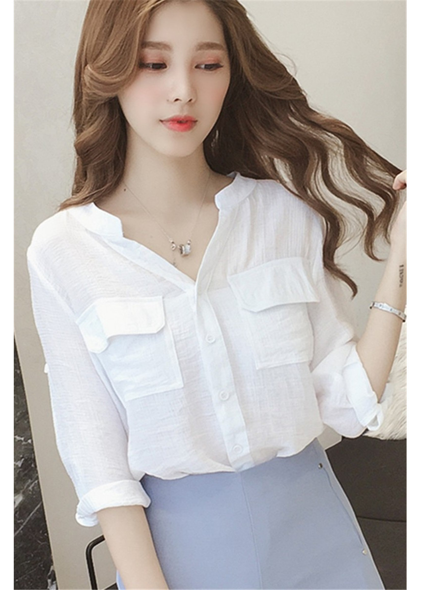 Áo kiểu nữ xinh xắn - AK8456