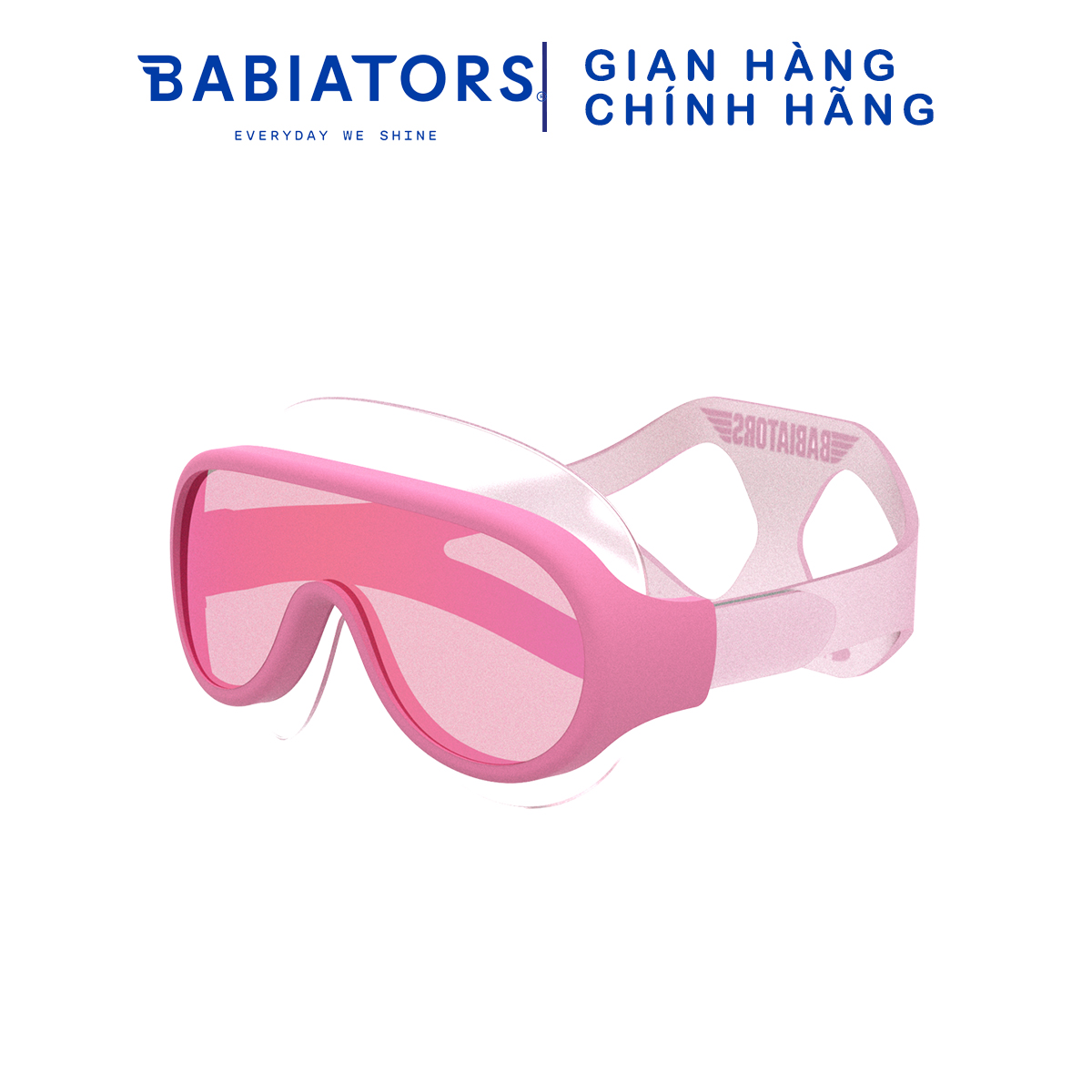 Kính Bơi Cho Bé Babiators - Hồng Mĩ Miều , Từ 3 Tuổi